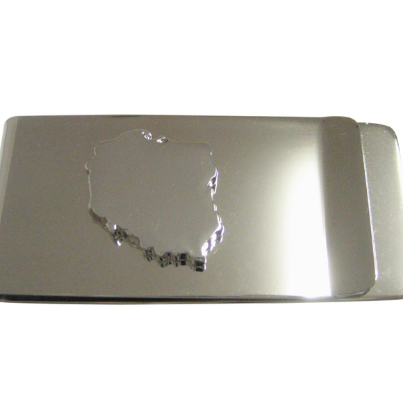 Kiola Designs Other - Poland Map Shape Pendant Money Clip Kiola Designs Other - Poland Map Shape Pendant Money Clip